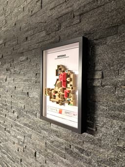 3D Printed Gaming Map - Inspired by "Inferno" - Fan Art 3d model