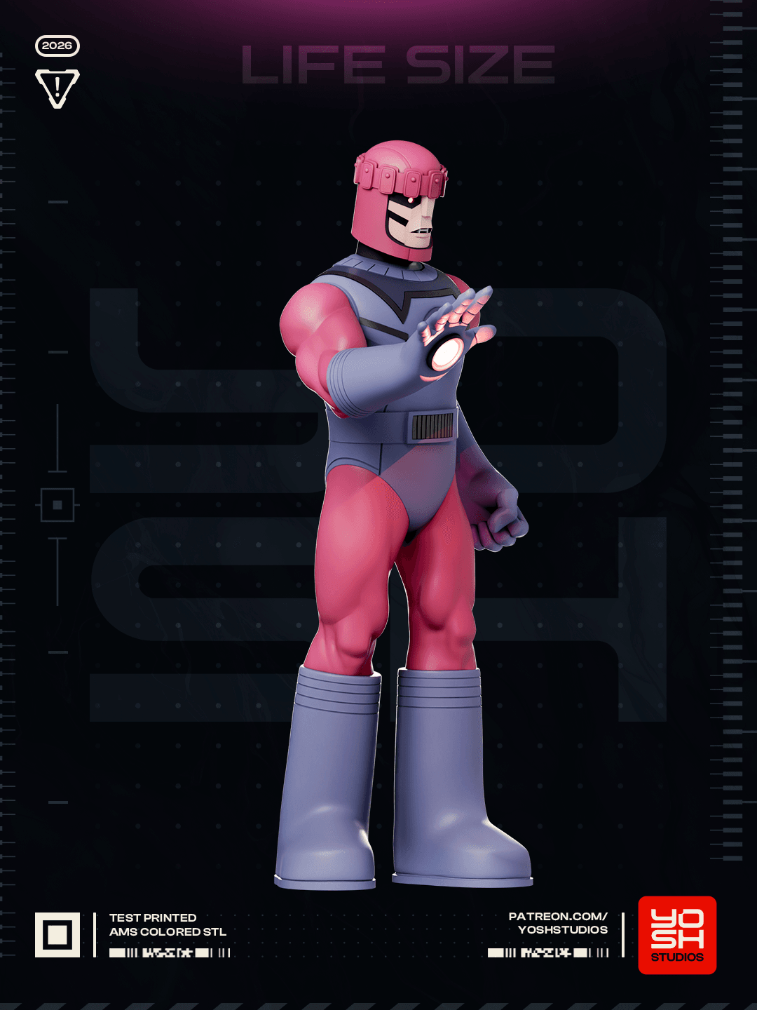 Life Size Sentinel 3D Printer STL 3d model