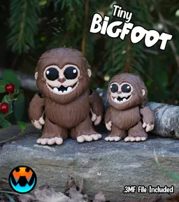 Tiny Bigfoot 3d model