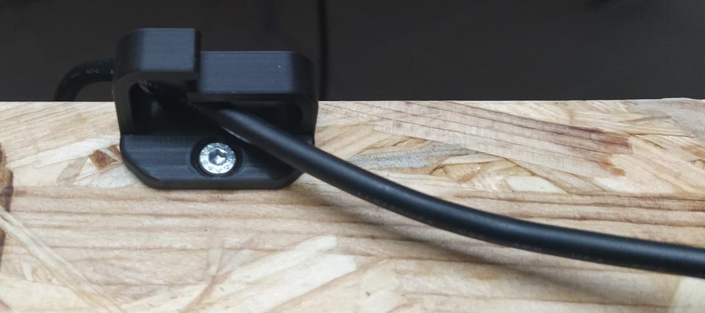 Kabelhalterung Kabel Halter I Cable holder cable holder 3d model