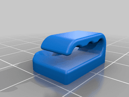 Kabelhalterung Kabel Halter I Cable holder cable holder 3d model