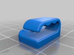 Kabelhalterung Kabel Halter I Cable holder cable holder 3d model