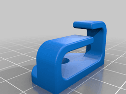 Kabelhalterung Kabel Halter I Cable holder cable holder 3d model