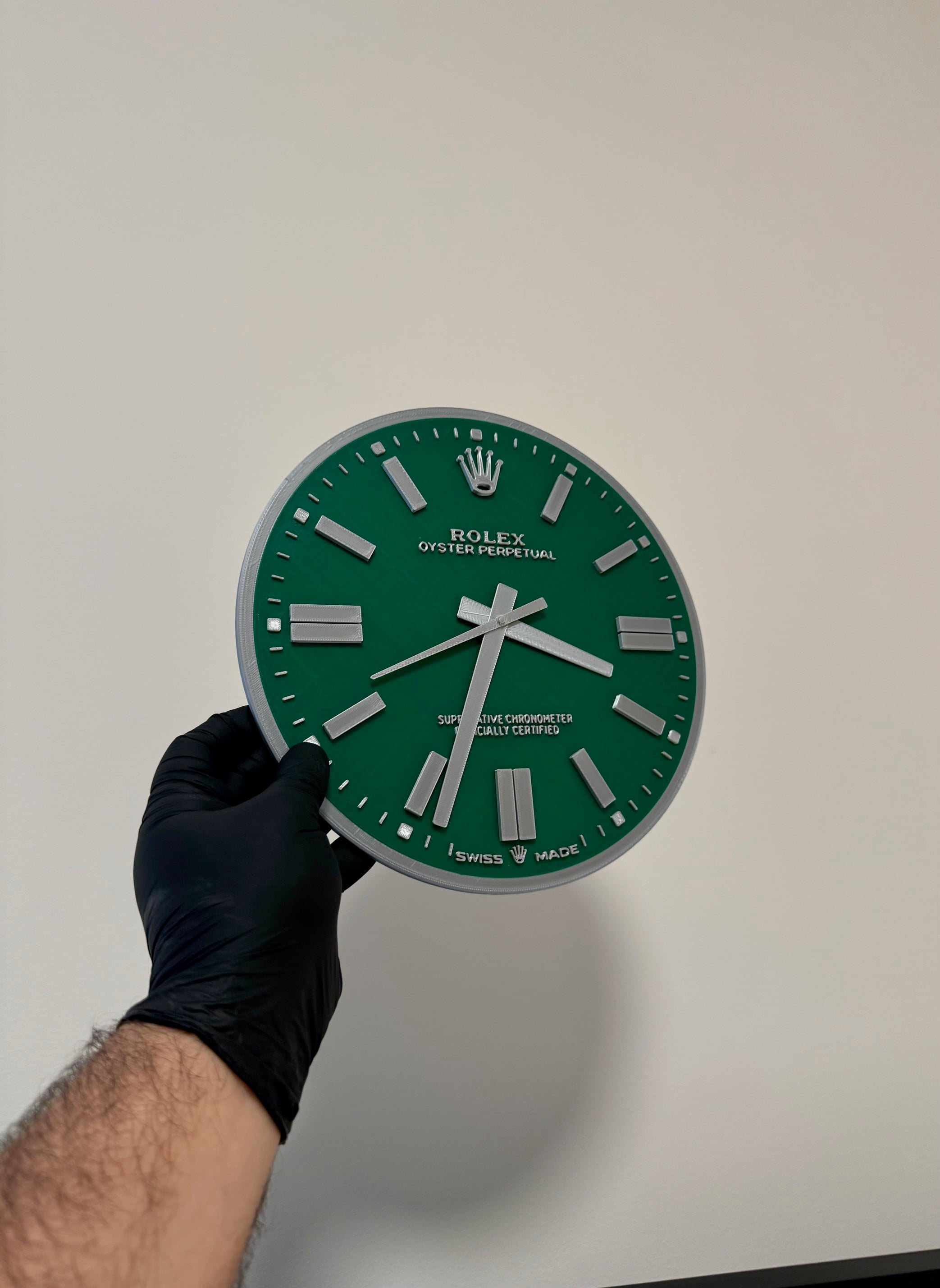 Rolex Inspired Wall Clock Decor 3d model