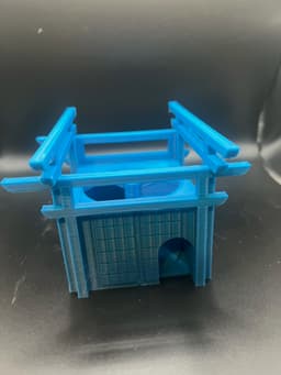 Japanese's dice tower 3d model
