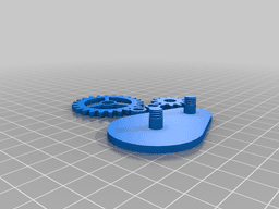 Spur gears with lock(fixed)