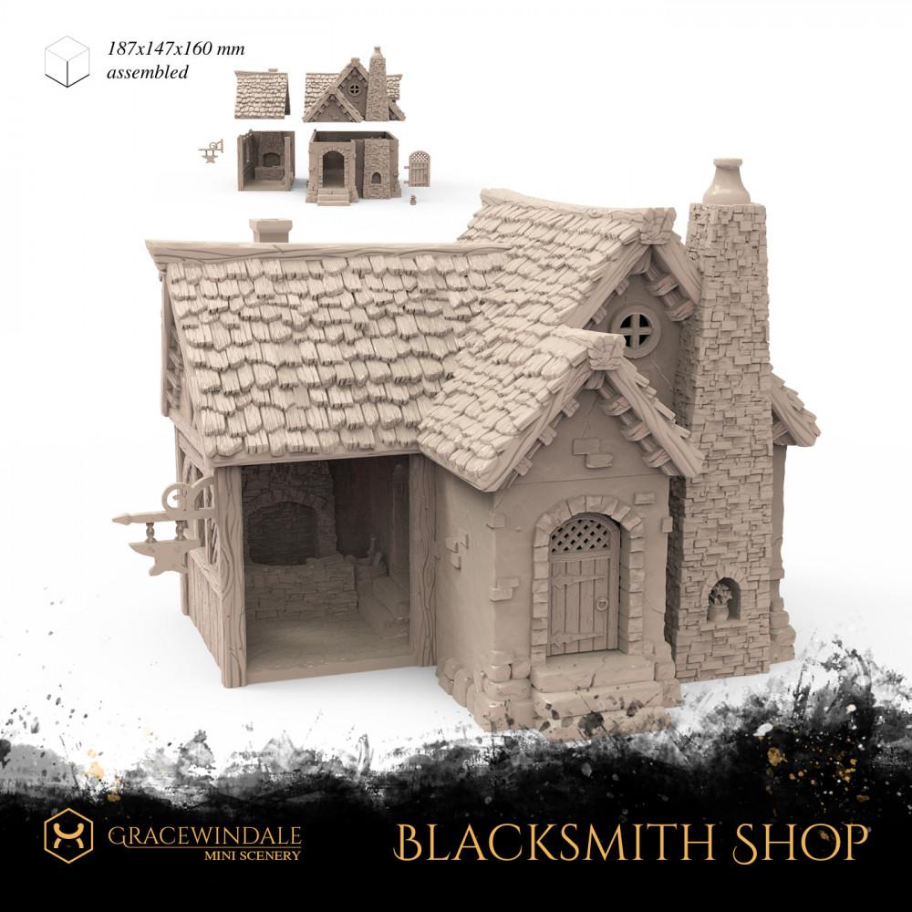 Blacksmith Shop 3d model