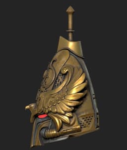 Adeptus Custodes Helmet 3d model