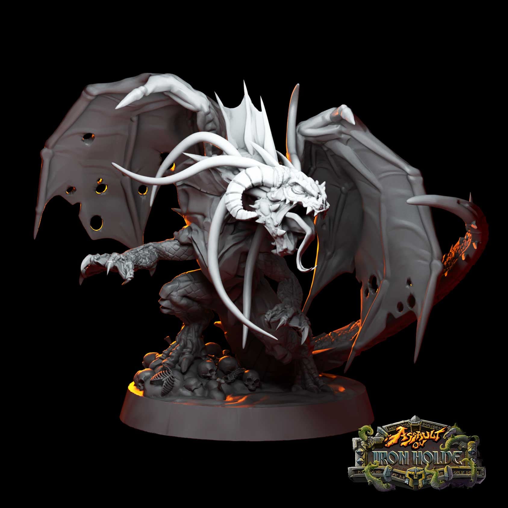 Nargle-Swamp Dragon 3d model