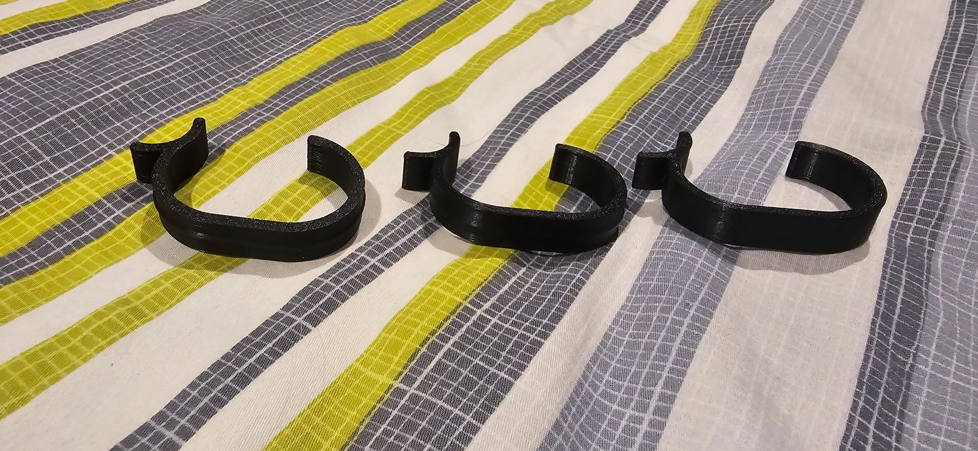 Not quite as handy as the pin type, but certainly a lot easier to print.