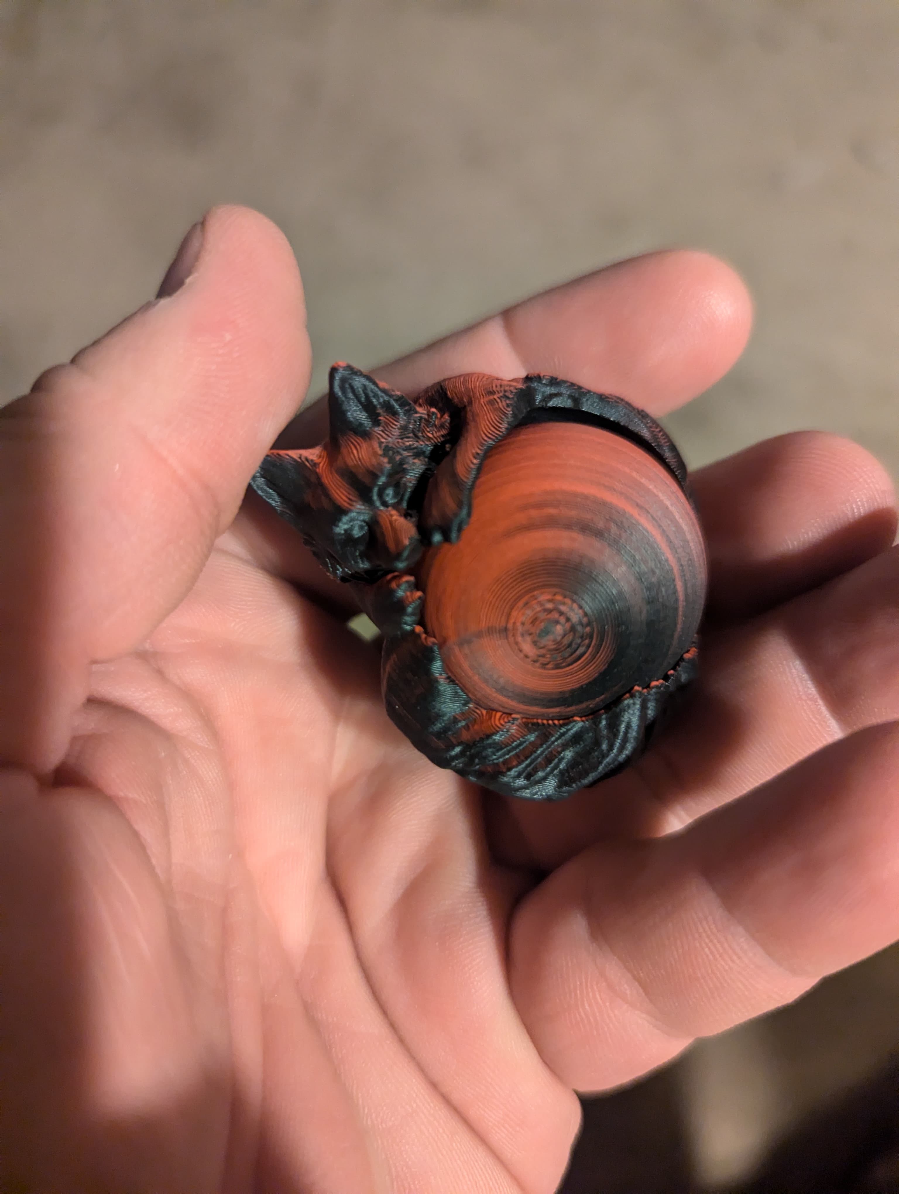 Came out wicked awesome. Inland Red and black matte PLA. Cants wait to print the other ones!