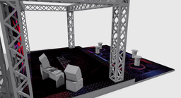 LEGENDS PLATFORM 2026 – 1/64 JDM Neon Stage Diorama (Modular STL + Printable Graphics) 3d model