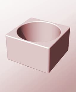 CS68-45 Modular stacking container for modern home decor 3d print stl 3d model