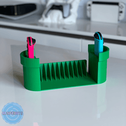 Nintendo Switch Pipe Game Holder + Joy-con Holder 3d model