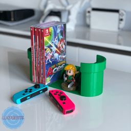 Nintendo Switch Pipe Game Holder + Joy-con Holder 3d model