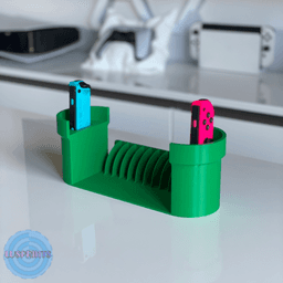 Nintendo Switch Pipe Game Holder + Joy-con Holder 3d model