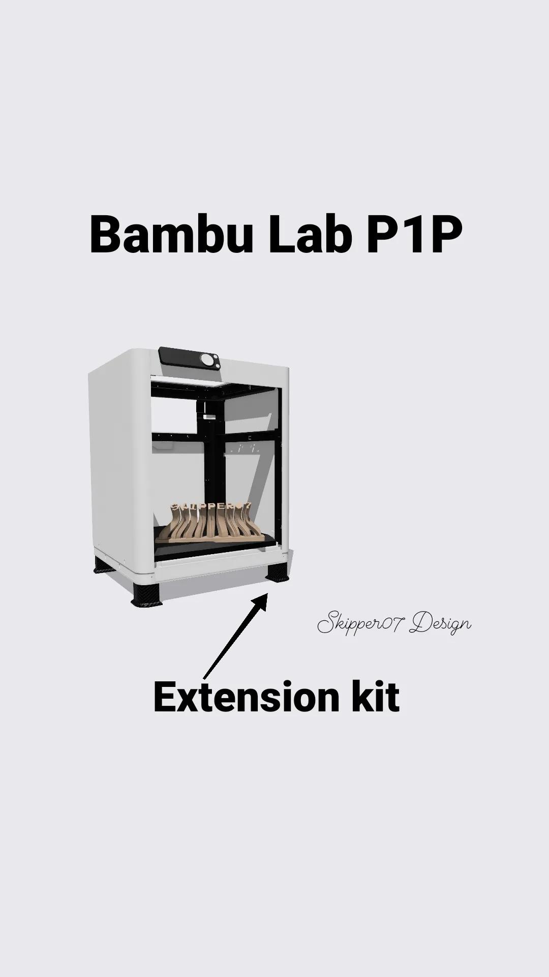 Extension Kit Bambu P1P 3d model