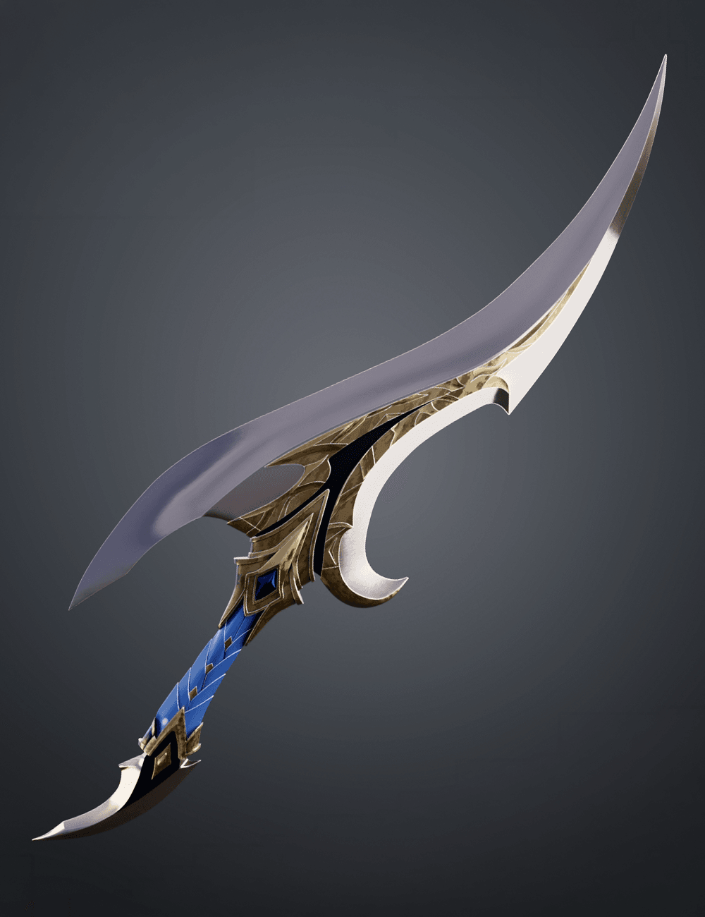 Solo Leveling Baruka's Dagger 3d model