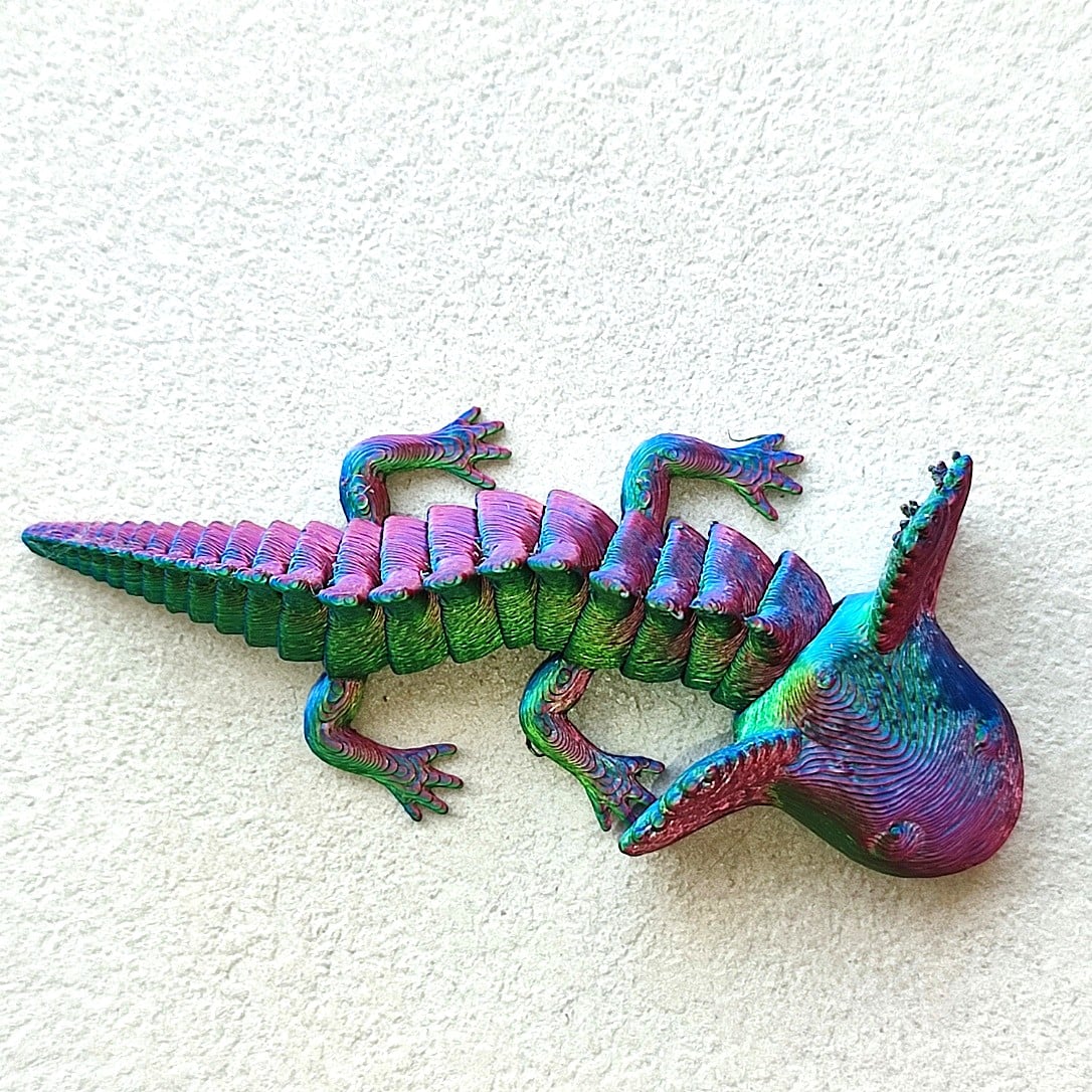 Cute Articulated Axalotl 3d model