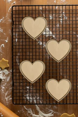 Heart Cookie Cutter, Biscuit Cutter 3d model