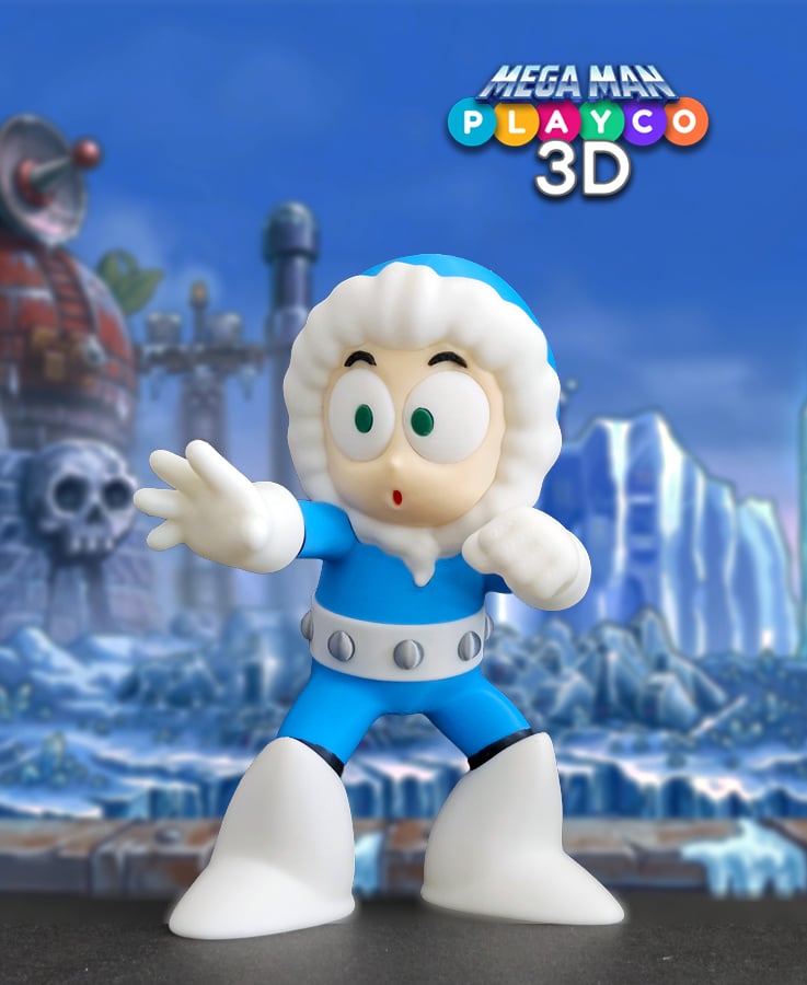Ice Man (Mega Man) 3d model