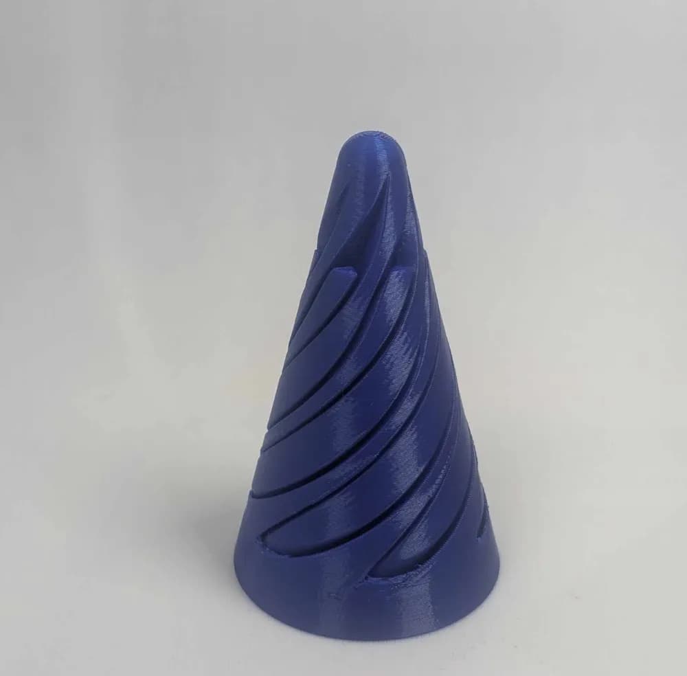 Spiral Helix Passthrough fidget 3d model