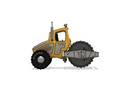 Tamping Roller Adapter 3d model