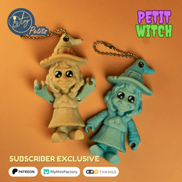 Petit Witch 3d model