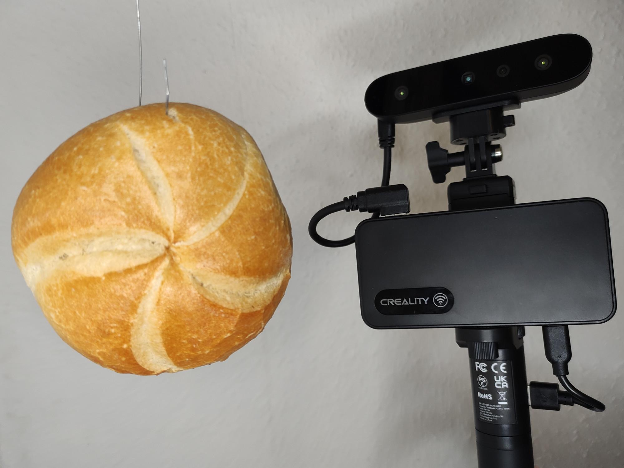 Bread Roll / Bun 3D Scan 3d model