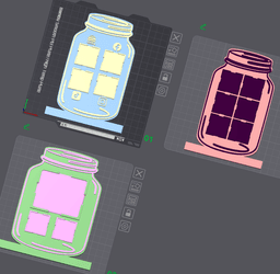 Mason Jar Vendor Sign *FULLY CUSTOMIZABLE* 3d model
