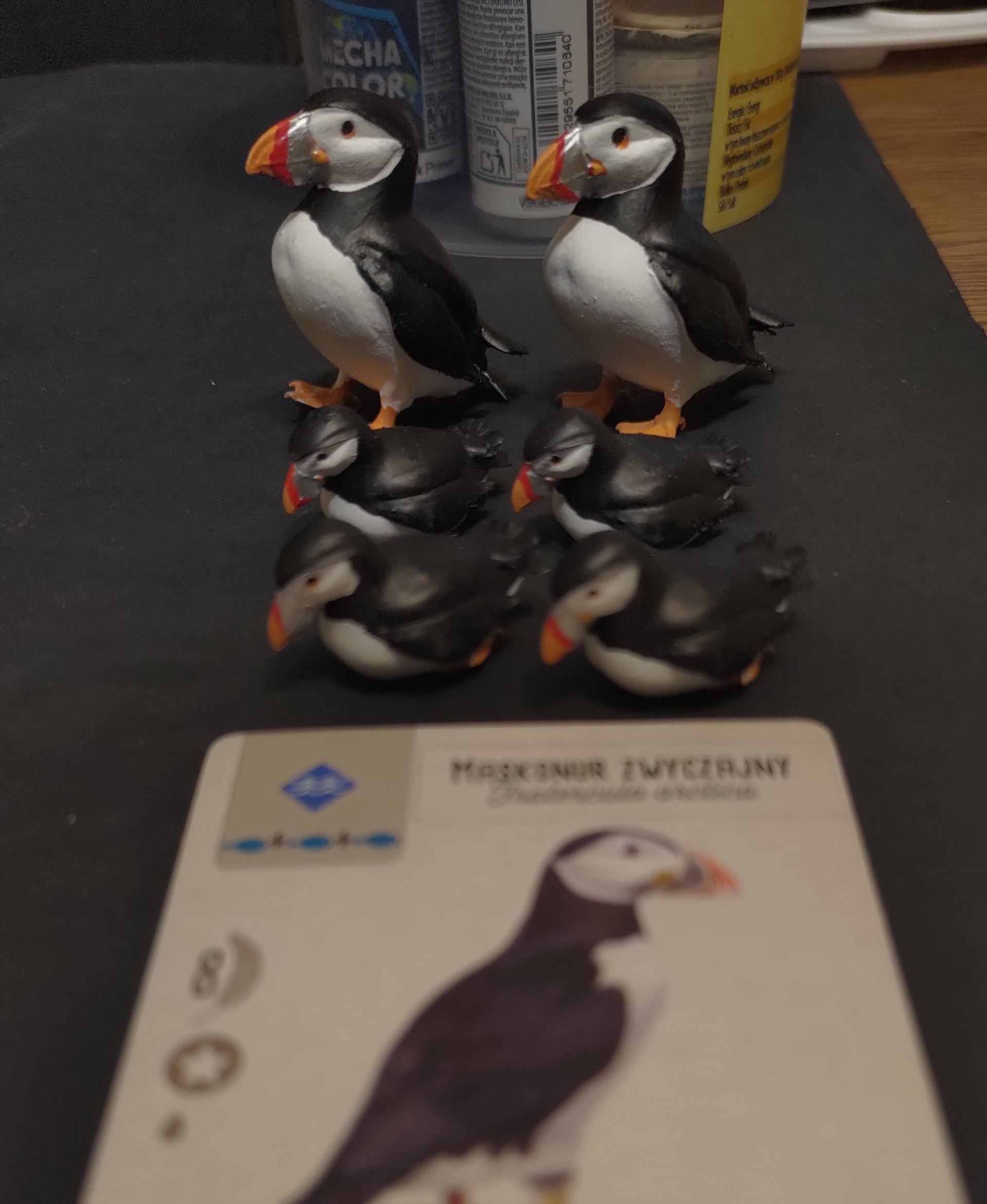 Puffin bird figure 3d model