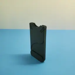 Parametric Sliding Card Wallet 3d model