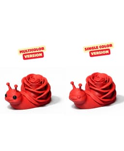 ROSE SNAIL / PERFECT LITTLE GIFT FOR VALENTINES DAY / CUTE HOMEDECOR / MOTHERSDAY GIFT 3d model