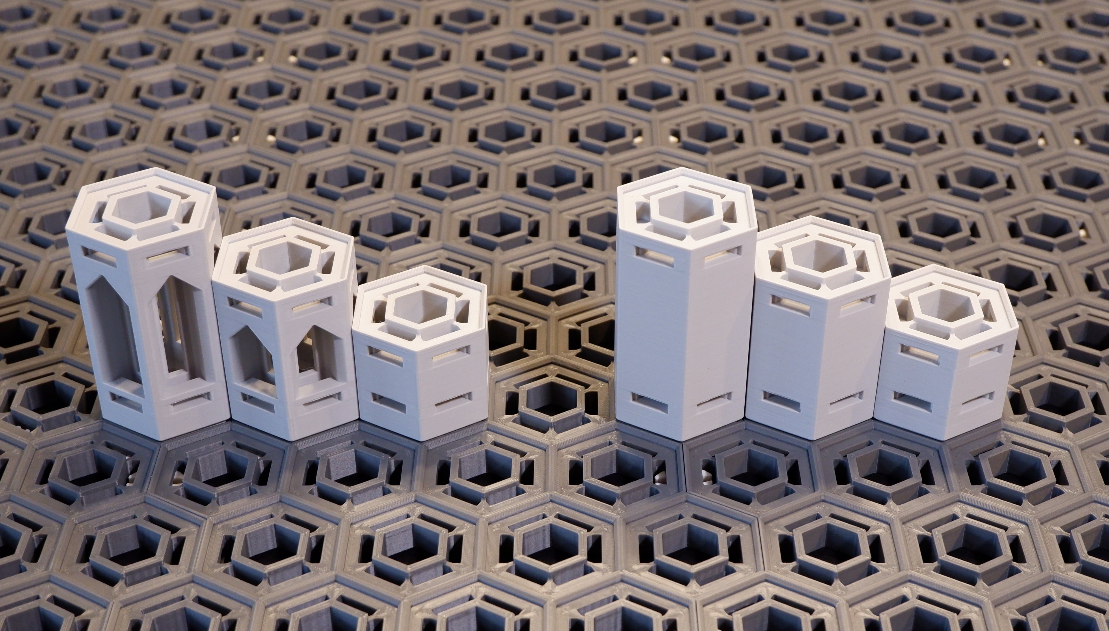 FDMecha Hex Terrain - Extended Core Set 3d model
