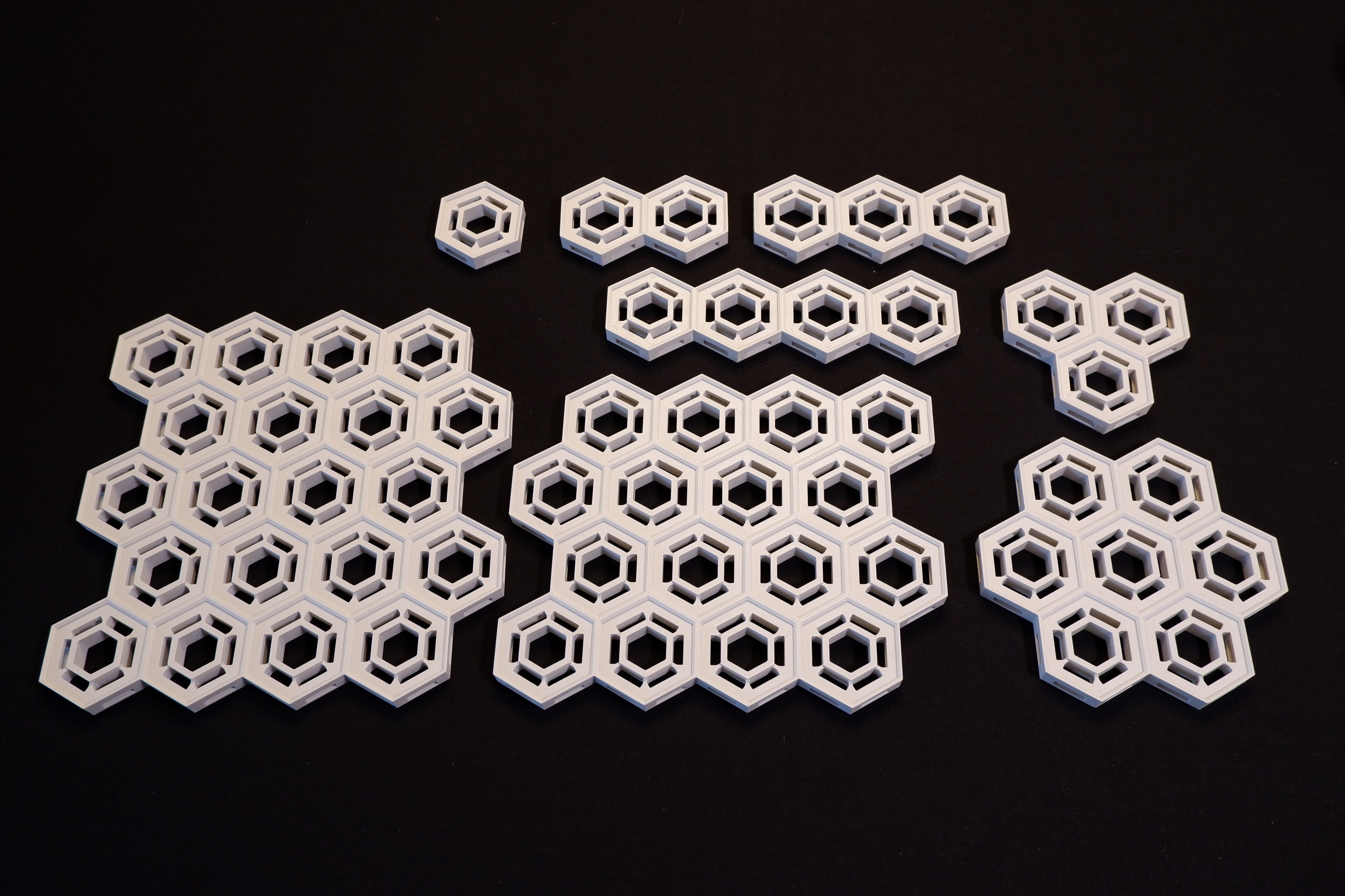 FDMecha Hex Terrain - Extended Core Set 3d model