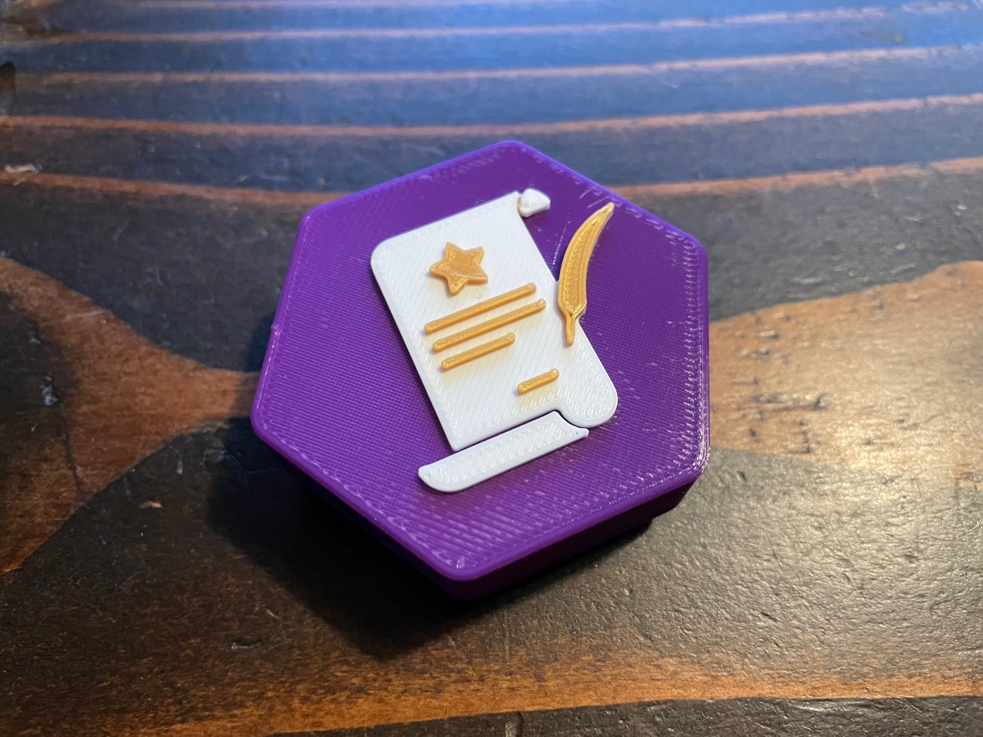 Hextraction Decree Tile 3d model