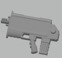 FHW: (cosplay) Bullpup bolter V1 3d model