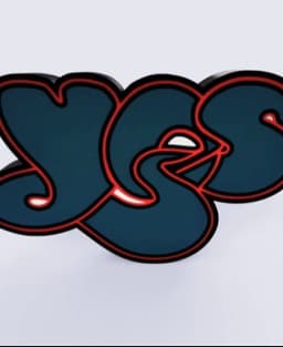 YES Sign - LED strip compatible 3d model