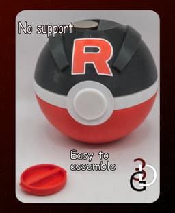 Team Rocket Greatball Piggy Bank 3d model