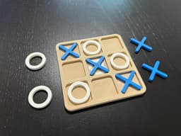 Tic Tac Toe: The Board Game 3d model