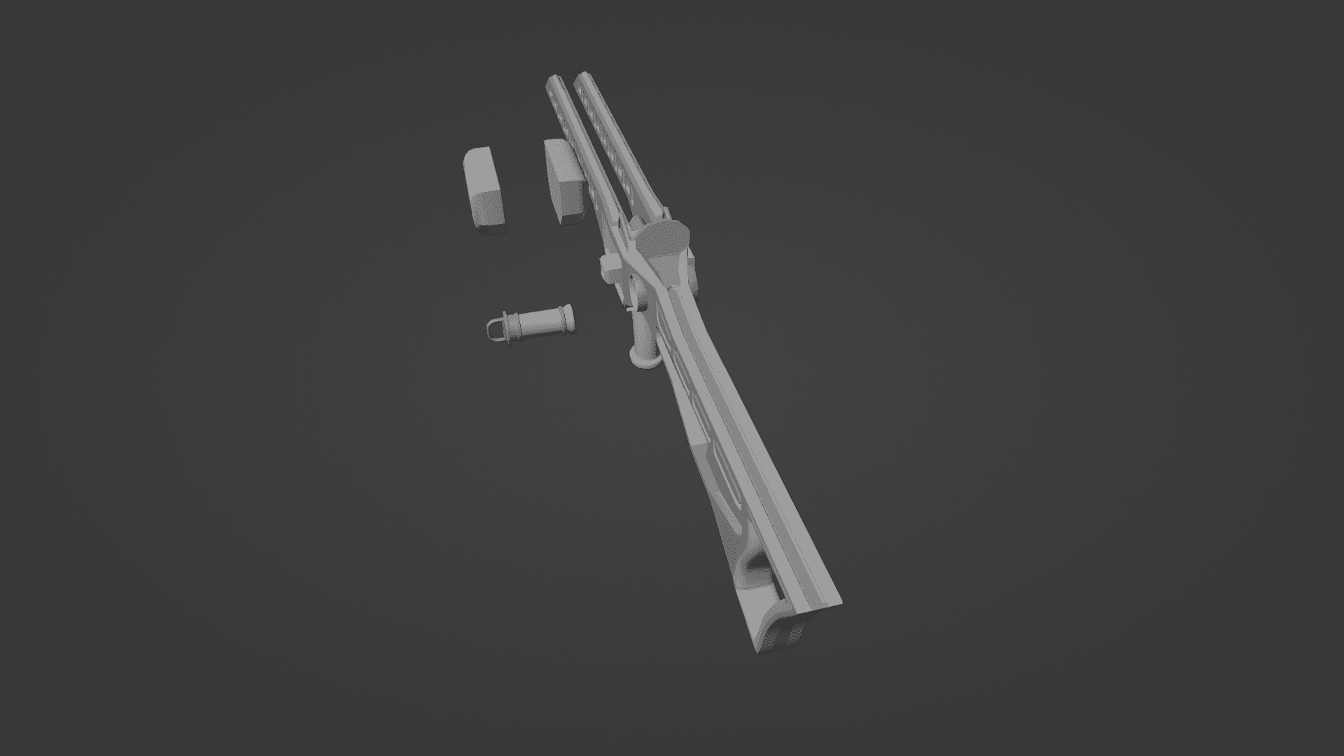COMPRESSED IONIZED PLASMA SHOTGUN 3d model