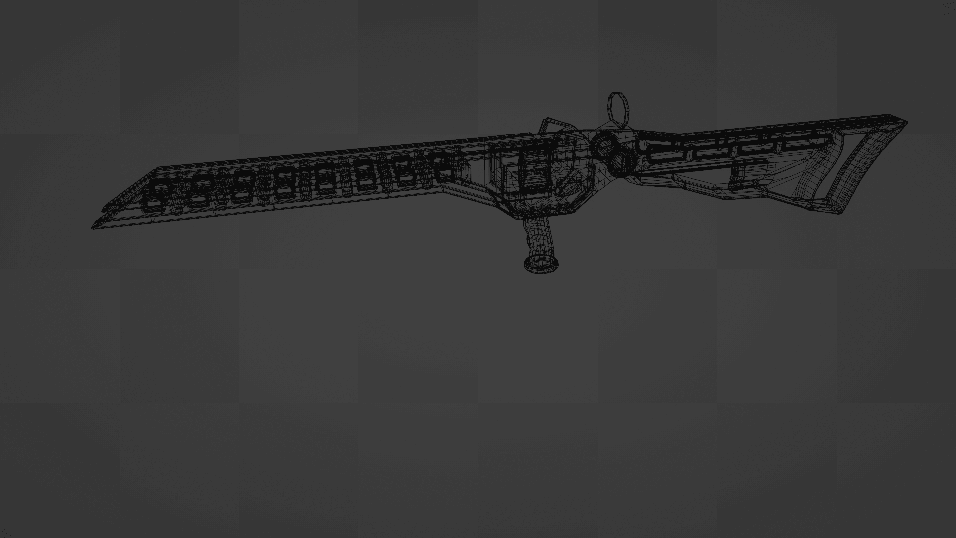 COMPRESSED IONIZED PLASMA SHOTGUN 3d model