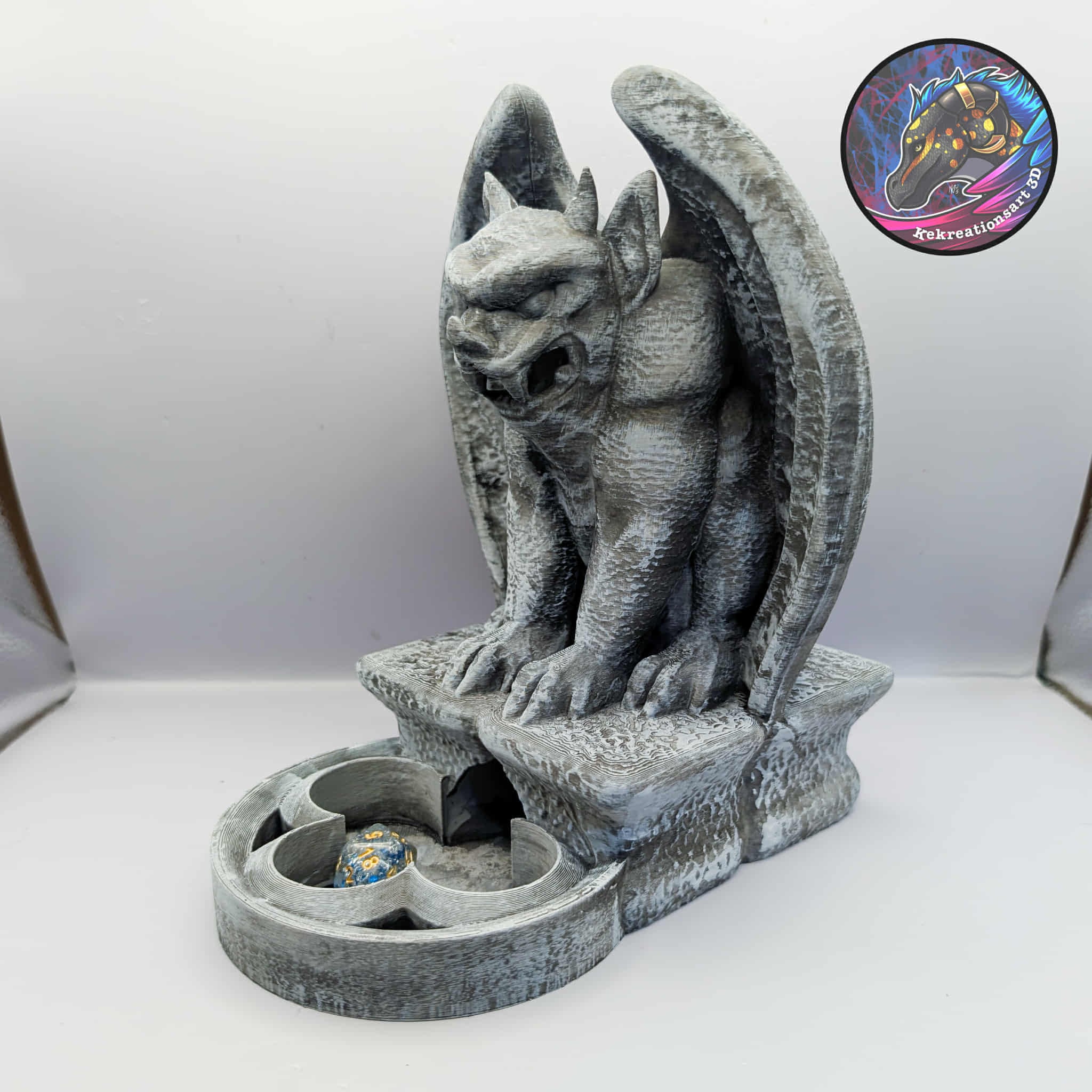 gargoyle dice tower 3d model