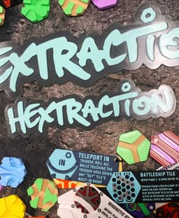 Hextraction Logo 3d model