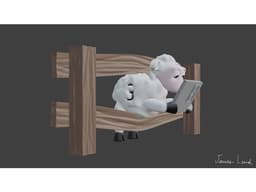 Counting Sheep Gone Wrong 3d model
