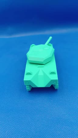 T3D Print In Place Armoured Car 3d model
