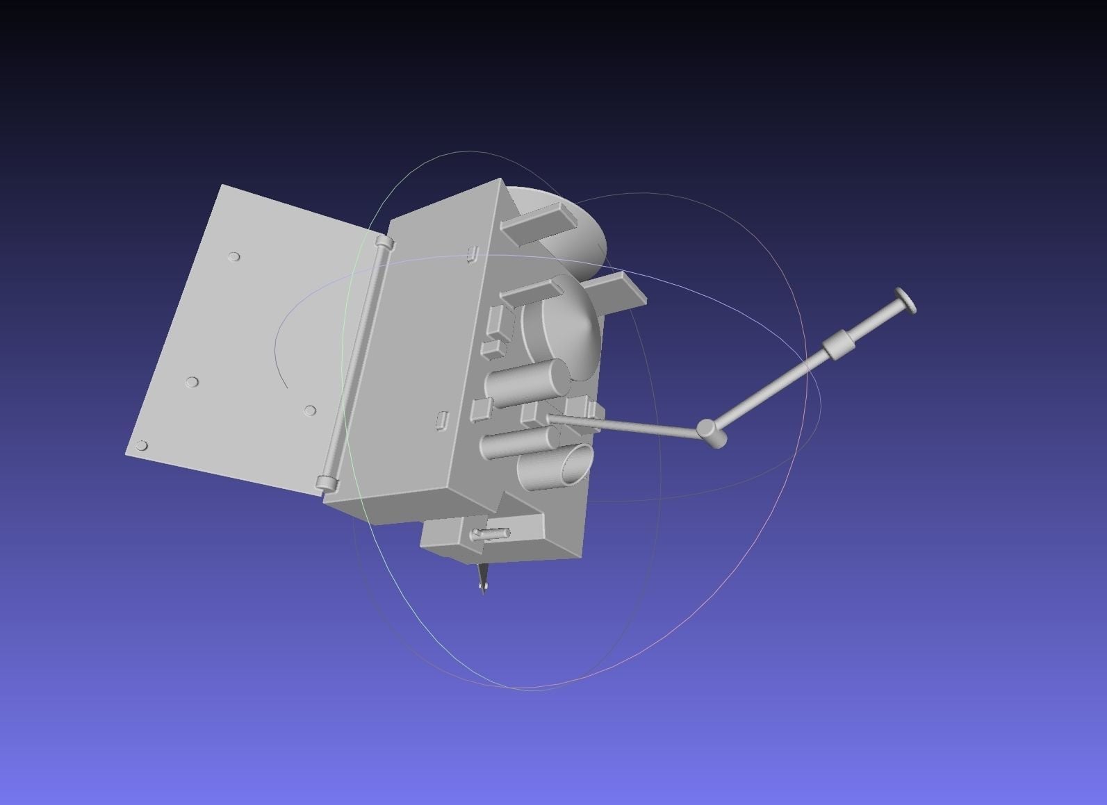 Basic Printable OSIRIS-REx Model 3d model