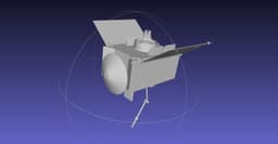 Basic Printable OSIRIS-REx Model 3d model