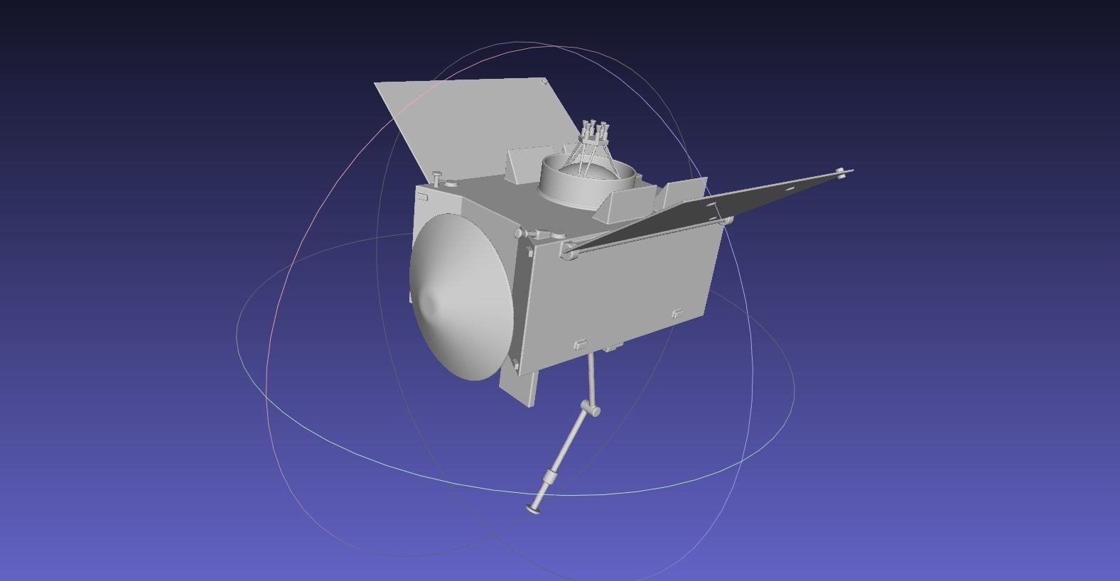 Basic Printable OSIRIS-REx Model 3d model