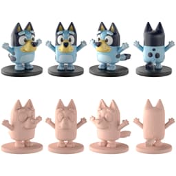 Bluey STL Files - Bluey Bingo Bandit Chilli - Kids Show 3D Print Models 3d model